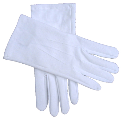 White Cotton Gloves